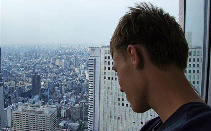 uitzicht Tokyo